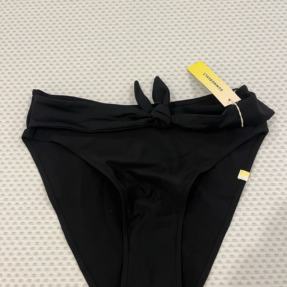 NWT The Tie Belt High Leg Mid Rise Bottom